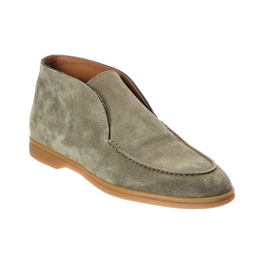 Harry's Of London Tower Suede Loafer, Green